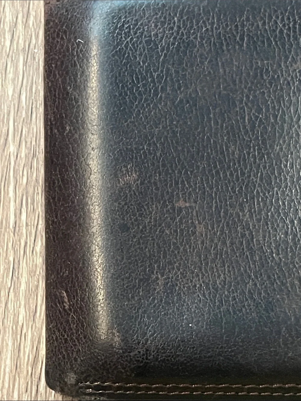 Fossil Dark Brown Trifold Leather Men's Wallet